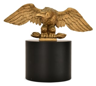 American Carved Giltwood Eagle