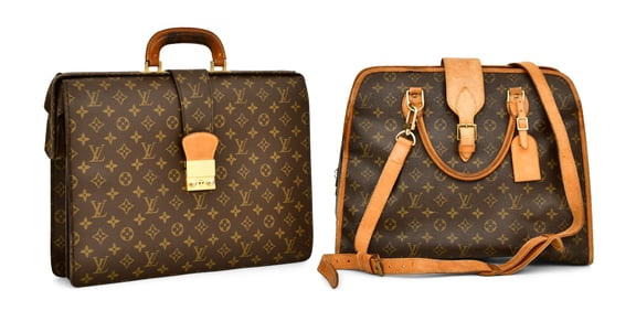 Louis Vuitton Monogram Serviette Fermoir & Rivoli
