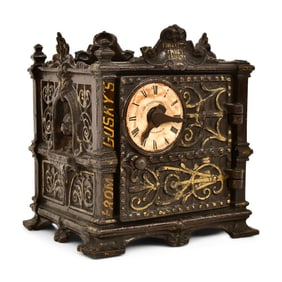 Cast Iron Fidelity Trust Vault/Still Bank by The J. Barton Smith Co.