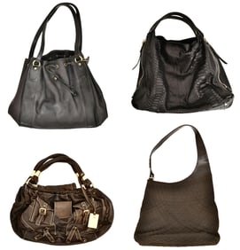 Lot of Four Handbags