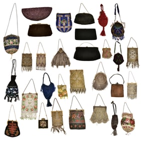 Lot of Thirty Purses