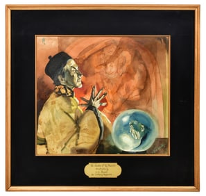 Cecil Calvert Beall (American, 1892-1967), "The Shadow of Fu Manchu"