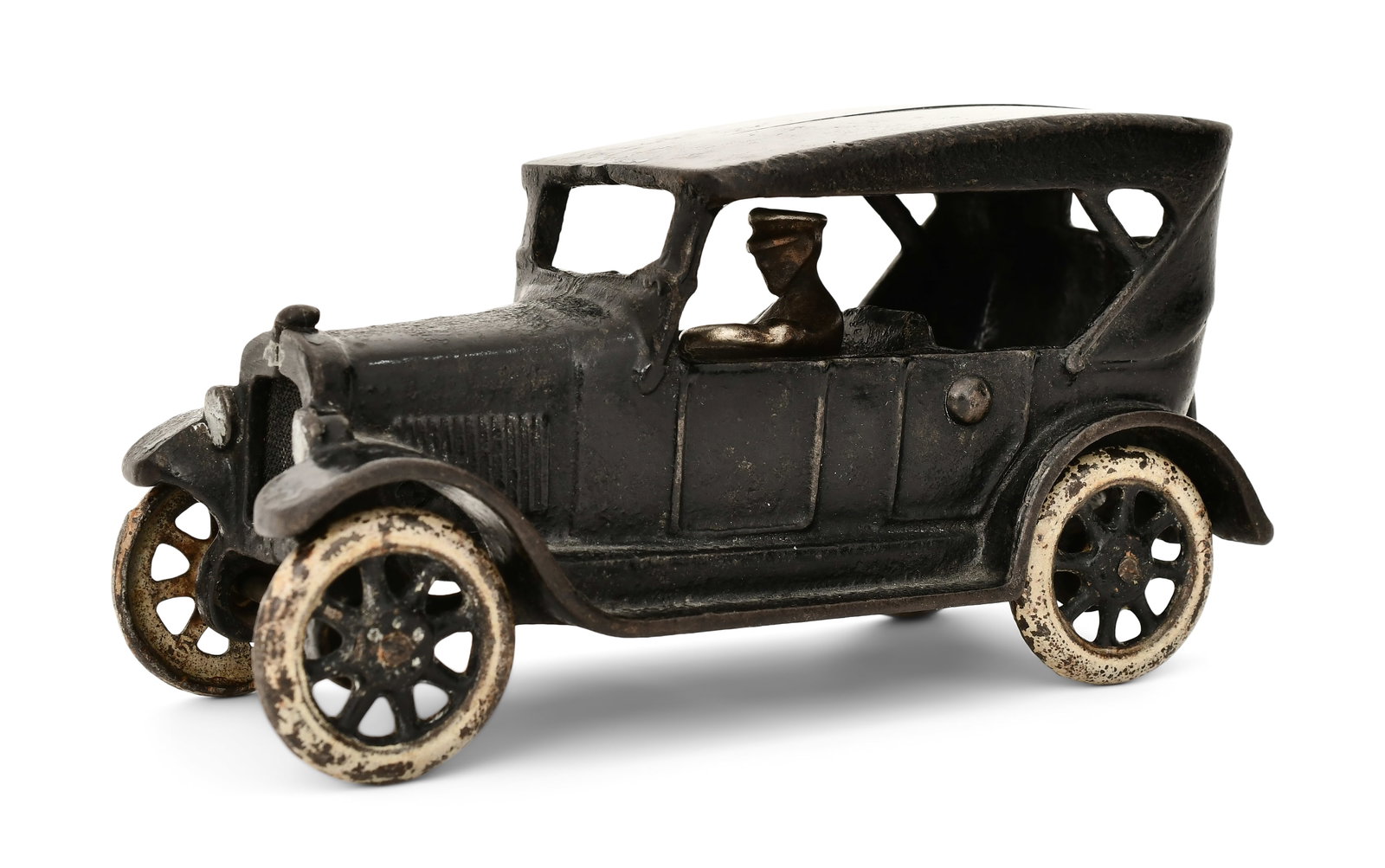 Arcade Mfg. Co. Cast Iron Chevrolet Touring Toy Car: Arcade Mfg. Co. Cast Iron Chevrolet Touring Toy Carcirca 19233 1/2 x 6 3/4 x 3 inchesProvenance: Important Private Collection, MassachusettsOther Notes: Fontaine's Auction Gallery can arrange shipping