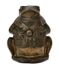 A.C. Williams Mfg. Co. Professor Pug Frog Still Bank