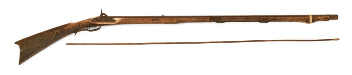 18th Century English Tiger Maple Flintlock Musket