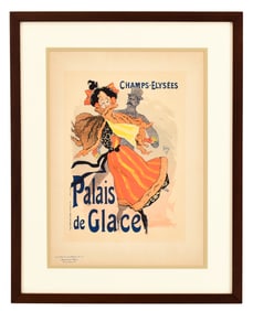 Champs-Elysees Palais de Glace Lithograph Poster