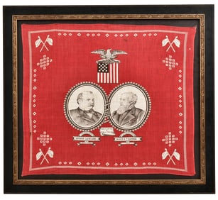 Grover Cleveland & Allen G. Thurman, Presidental Campaign Bandana