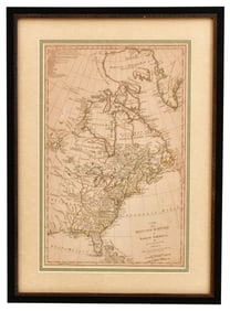 A Map of the British Empire in North America by Samuel Dunn, Published by Robert Sayer, London, 1774