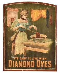 Diamond Dyes Country Store Cabinet Door