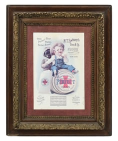 N.T. Swezey's Son & Co. Flour 1901 Advertising Calendar