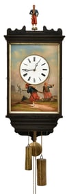 Jacob Bauerle Black Forest Trumpeter Clock
