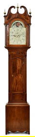 Joakim Hill (1783-1869) Tall Case Clock, Flemington, New Jersey (1 of 10)