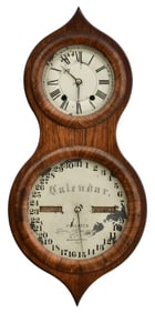 Seth Thomas "Peanut" Office Calendar No. 3 Wall Clock