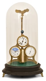 A Perpetual Calendar Clock with Moon Phase & Weather Station