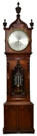 George Jones Astronomical Floor Standing Regulator Clock, New York