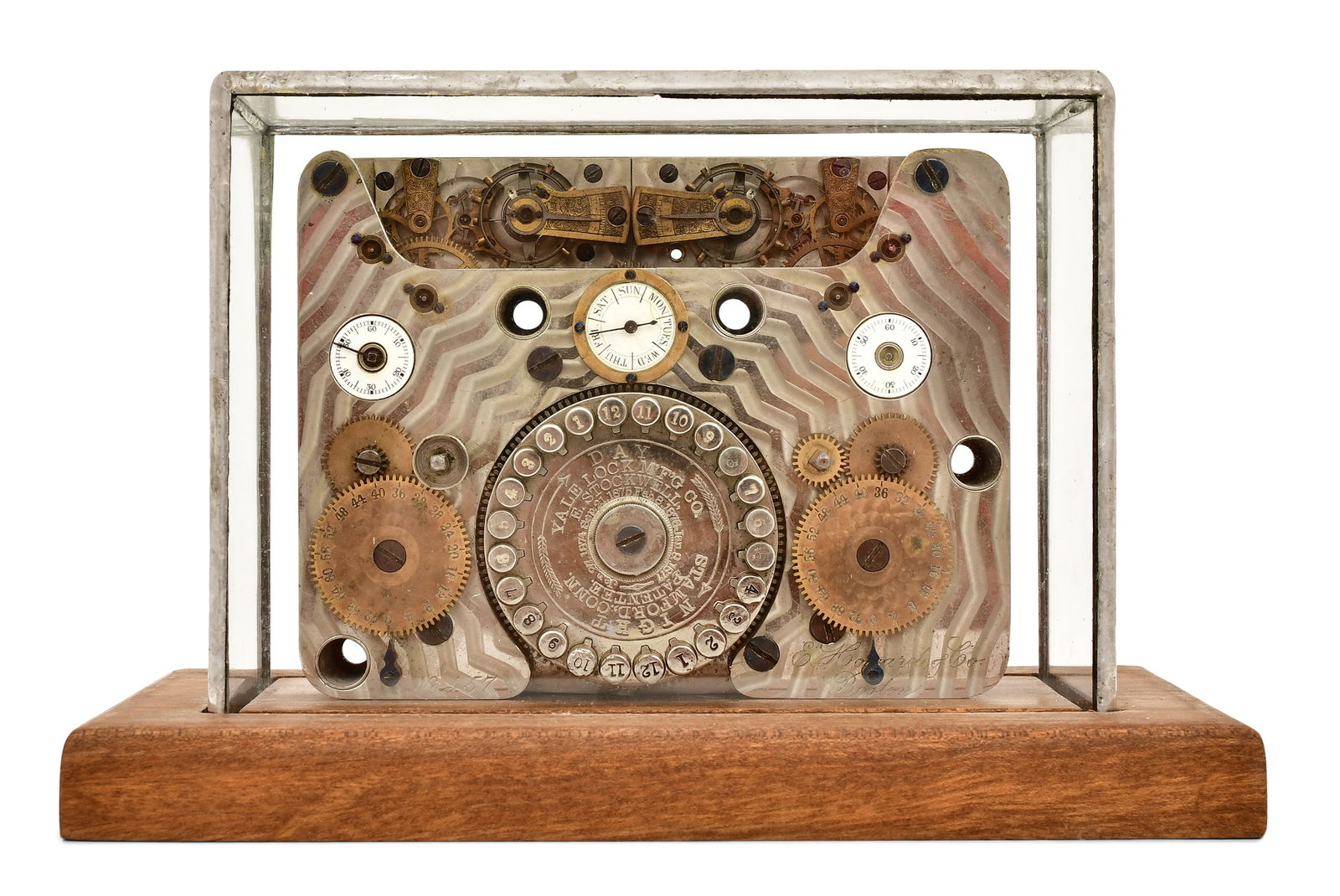 E. Howard & Co. / Yale Lock Mfg. Co. Bank Vault Time Lock (1 of 7)
