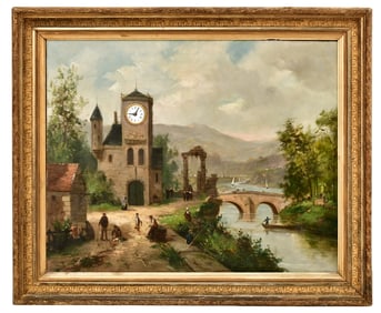 Jean Marie Phalibois Musical Picture Clock