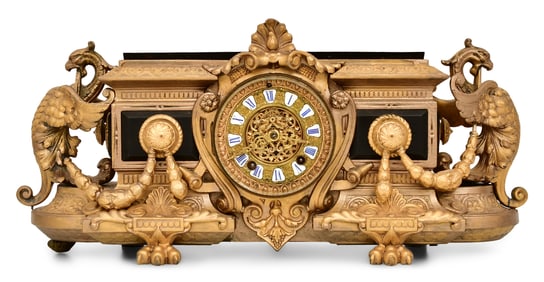 Ansonia Clock Co. "Eureka" Mantel Clock