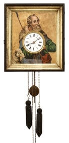 Philipp Haas & Sohne Black Forest "Augenwender" Blinking Eye Clock