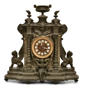 Ansonia Clock Co. "California" Mantel Clock
