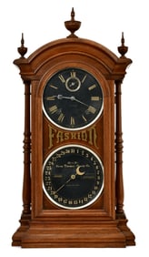 Seth Thomas "Fashion No. 6" Calendar Clock