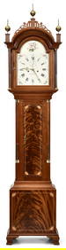 Foster Campos Roxbury Style Tall Case Clock, Pembroke, Massachusetts (1 of 8)