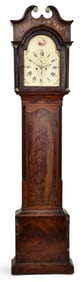 19th Century New York Style American Tall Case Clock