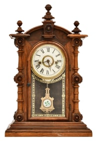 Welch, Spring & Co. "Patti V.P." Mantel Clock