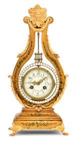 Eugene Farcot (1830-1896), Lyre-Form Inverted Pendulum Clock