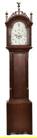 Jacob Sargeant (1761-1843), Tall Case Clock, Springfield, Massachusetts (1 of 7)