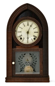 E.N. Welch Ripple Beehive Clock