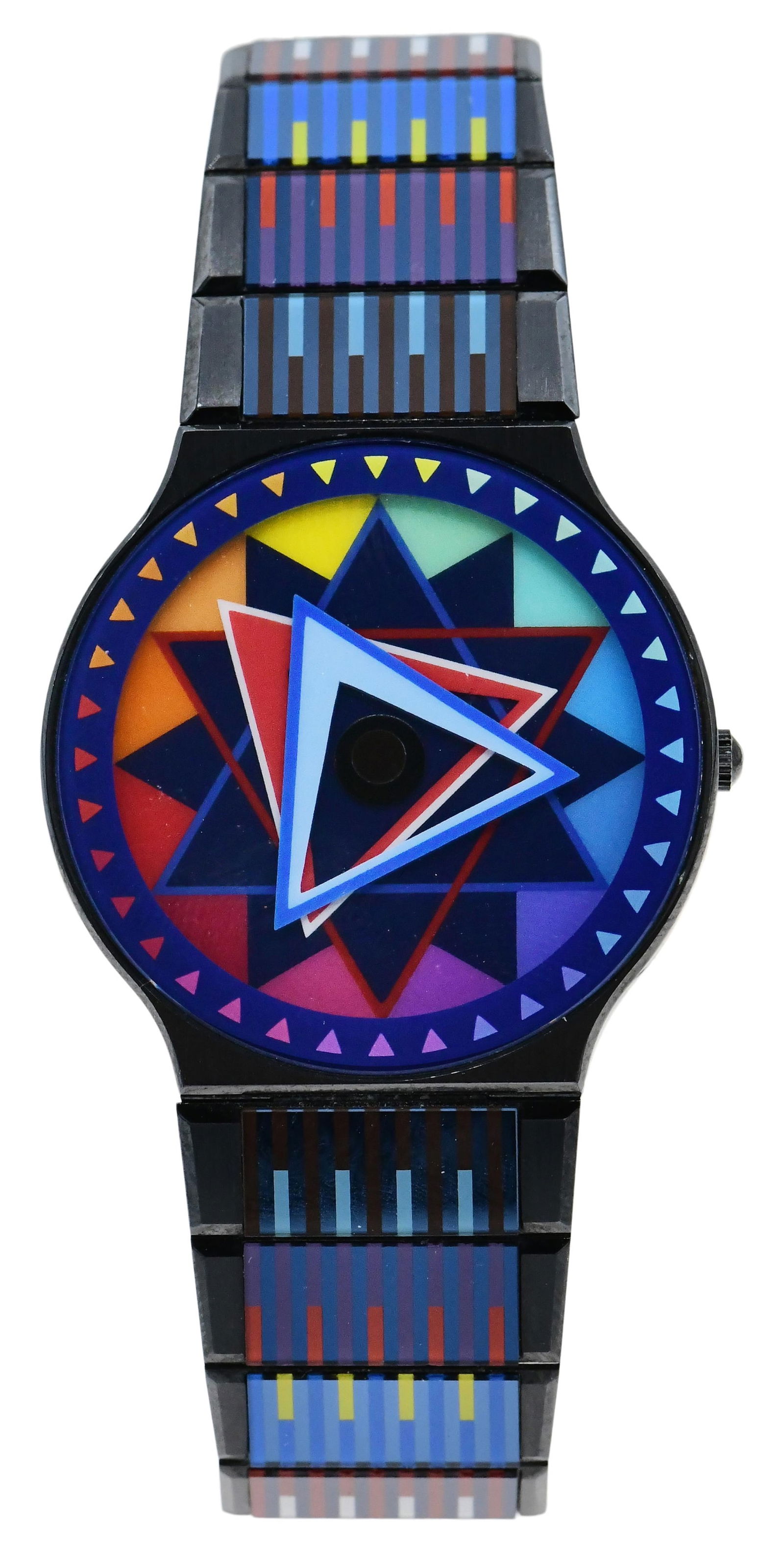 Movado Watch Co., Yaacov Agam (Israeli, b. 1928), "Love Star" Wristwatch (1 of 3)