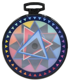 Movado Watch Co., Yaacov Agam (Israeli, b. 1928), "Love Star" Pocket Watch