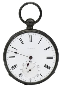F. Jacot Matile, Locle, Key-Wind Pocket Watch