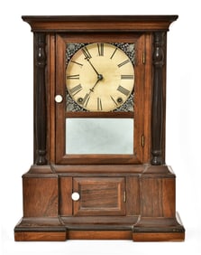 Atkins Clock Co. "London" Fusee Mantel Clock