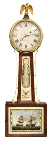 Early 19th Century American Banjo Clock