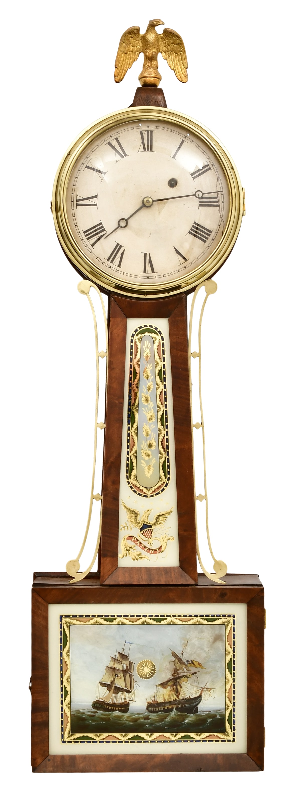 Early 19th Century American Banjo Clock (1 of 9)