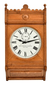 Self Winding Clock Co. "Gallery No. 11" Wall Clock, Boston & Maine Railroad