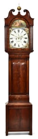 Peter Ketterer Mahogany Tall Case Clock, Edinburgh