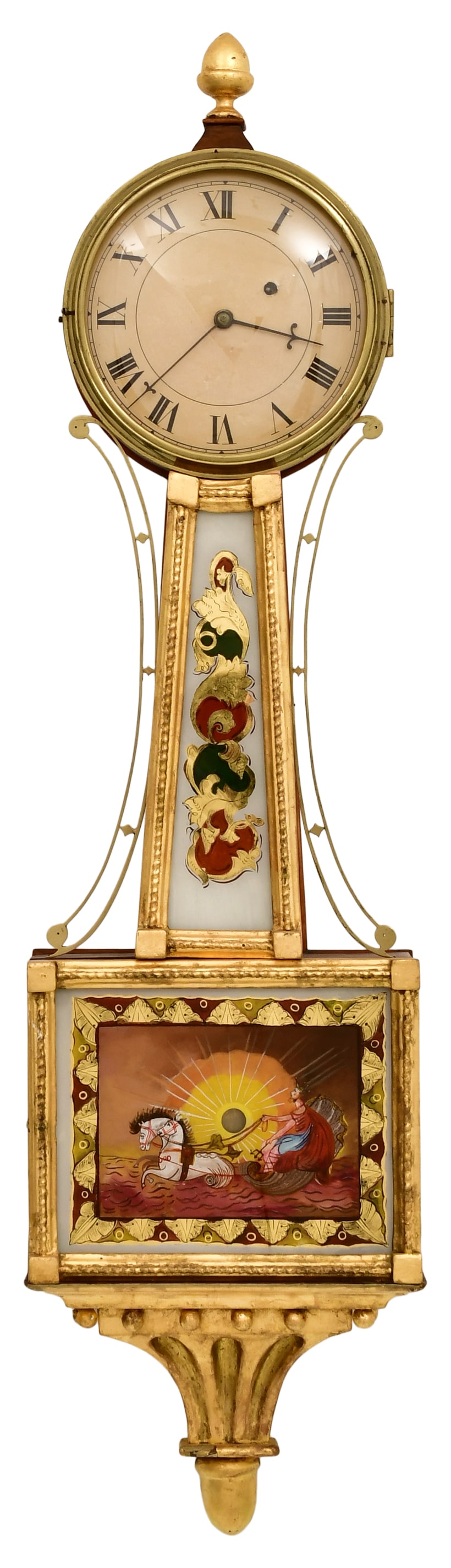 Early 19th Century Presentation Banjo Clock (1 of 9)