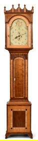 19th Century Mahogany Tall Case Clock (1 of 8)
