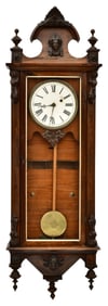 William L. Gilbert Clock Co. "Regulator No. 3" Wall Clock