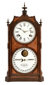 Ithaca Calendar Clock Co. "No. 9 Shelf Cottage" Clock