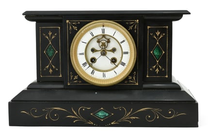 French Slate Mantel Clock