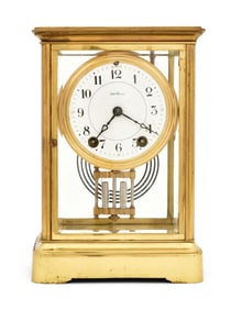 Seth Thomas "Empire Number 0" Crystal Regulator Clock