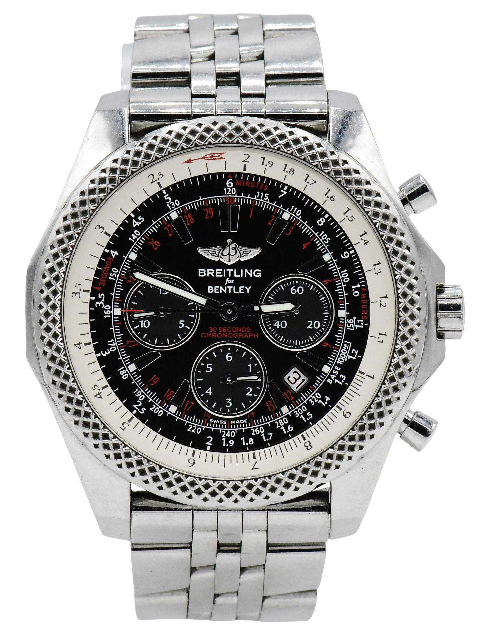 Breitling for Bentley, Chronograph Wristwatch, Ref. A25364 (1 of 5)