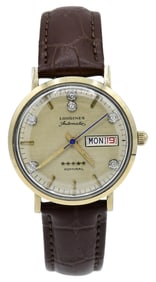 Longines Admiral 5 Star Day-Date Wristwatch