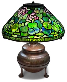 Tiffany Studios "Geranium" Table Lamp