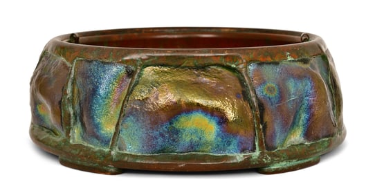 Tiffany Studios "Turtle-Back" Jardiniere