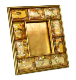 Tiffany Studios, A Rare "Turtle-Back" Picture Frame